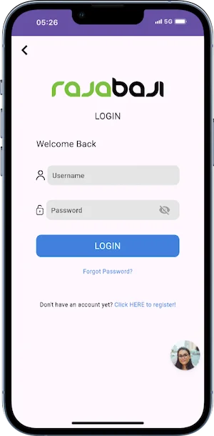 RajaBaji Login App