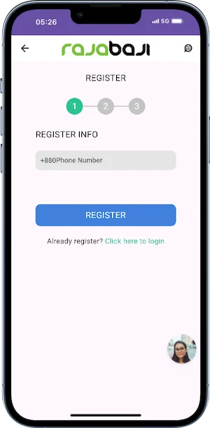 RajaBaji Registration
